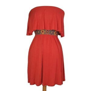 Tyche western weekend Strapless dress NWT sz S